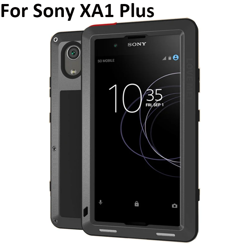 

For Sony Xperia XA1 Plus Waterproof Dustproof Case Hard Shockproof Aluminum Metal Cover for Sony Xperia XA1Plus XA1+ G3412 G3426