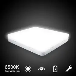 Ультра яркий 6500 K белый светодиодный потолочный светильник с заподлицо приспособление для кухни ванной столовой комнаты чтения
