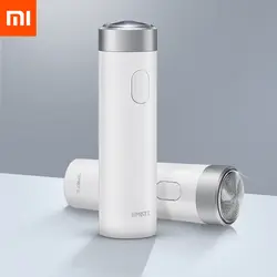 Оригинальный Xiaomi Smate турбина бритва электрическая Мужская перезаряжаемая борода нож Мини Студенческая Xiaomi Электрическая Бритва удобная