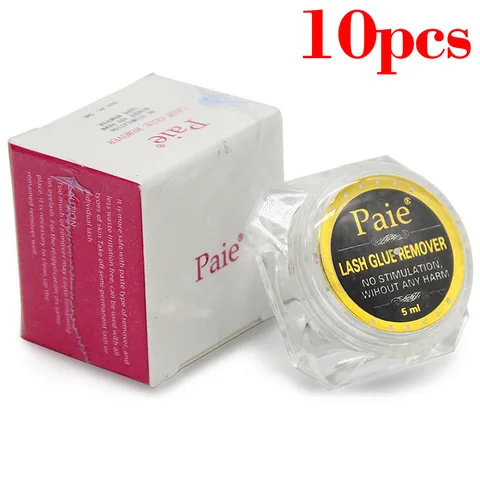 Extensão dos Cílios Removedor de Cheiro de Frutas Removedor de Cola de Cílios Paie Lote Seguro Cola Falso Lashes Glue Desligante Individuais 10 Pçs –