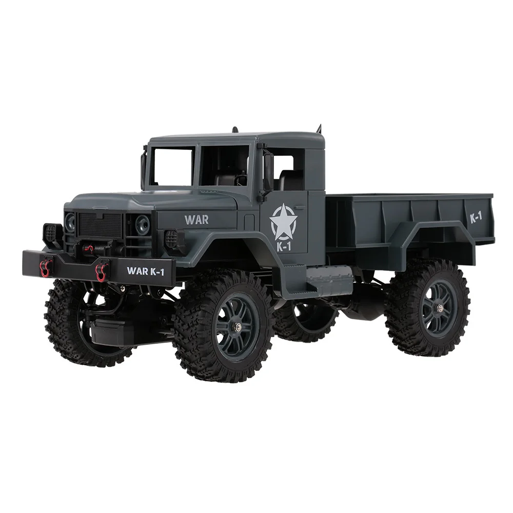 WLtoys 124302 RC Car 1:12 2.4GHz 4WD Full-Scale Speed 1200G Load Military Off-road RC Cars Toys for Children Kids Toy