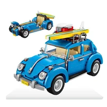 hot LegoINGlys technic Creator city 2in1 VW Beetle vehicles Caterham MOC mini Building Blocks model brick toys for children gift lepin 23003 3643pcs technic moc rc jeep wild off road vehicles set educational building blocks brick toy for children model gift