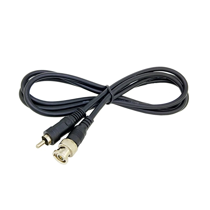 

1PC 1.5M BNC to AV cable bnc to rca male adapter video recorder tv line q9 monitoring