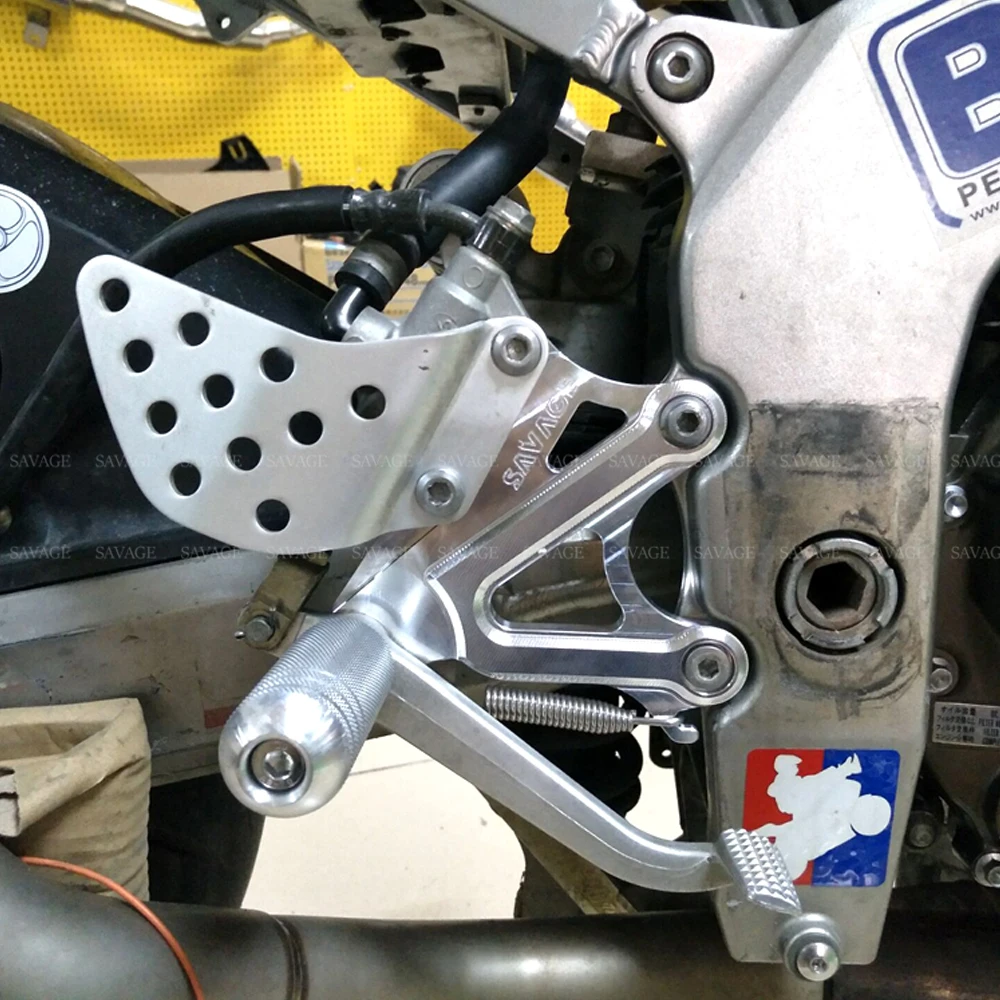 Передняя правая ножная педаль Подножка для Kawasaki Zx 6r Ninja 6rr 2003 2004 аксессуары