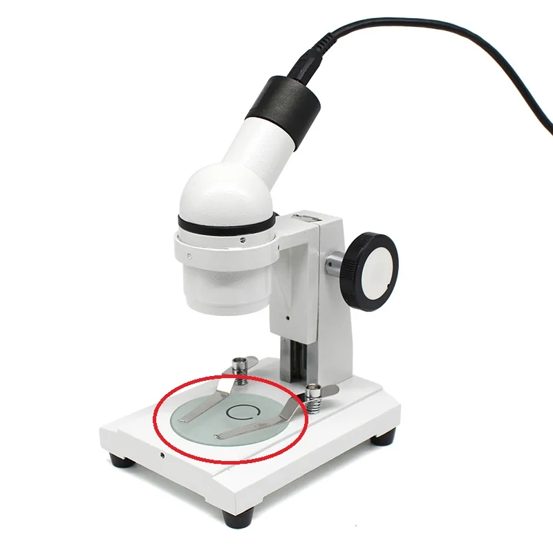 Stereo Microscope Working Stage Translucent Board Frosted Work Board Round Specimen Plate Diameter 55mm 85mm 90mm 95mm 100m