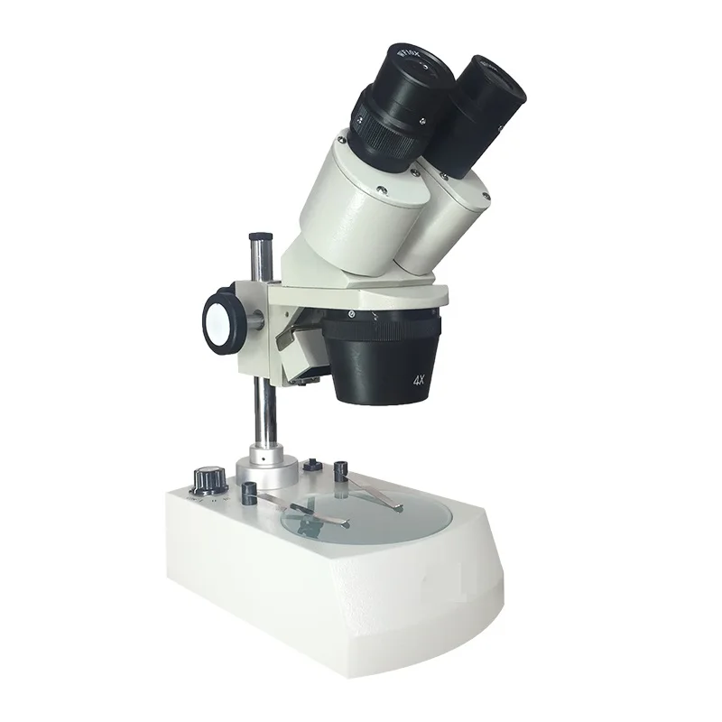  20X-30X-40X Illuminated Binocular Stereo Microscope for Smartphone Mobile Phone Repairing and PCB I