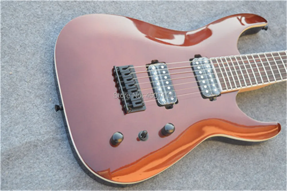 

7 strings custom guitar;custom logo on headstock;free shipping