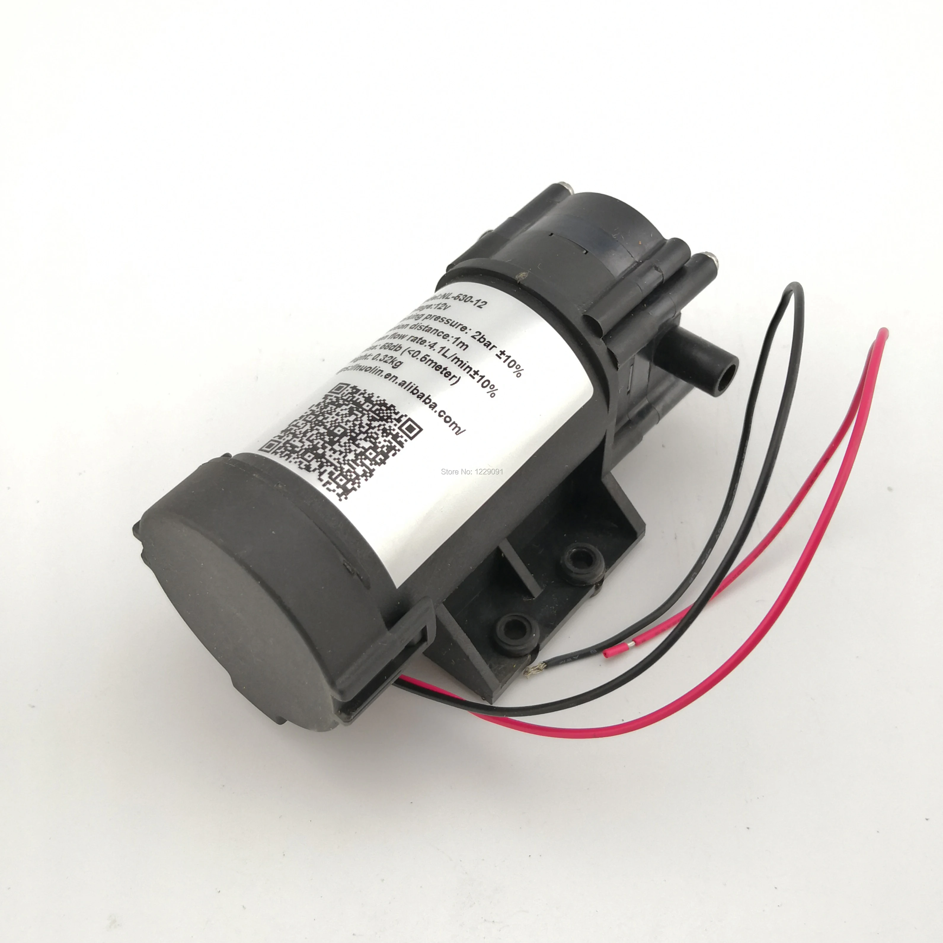 1pcs 자체 프라이밍 DC 12V 24V 전기 기어 워터 펌프
