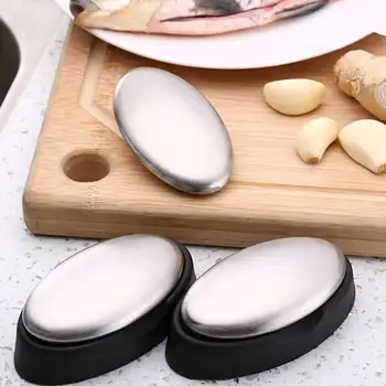 

Stainless Steel Soap Deodorant Soap Creative Hand Soap Metal Soap Kitchen Tools