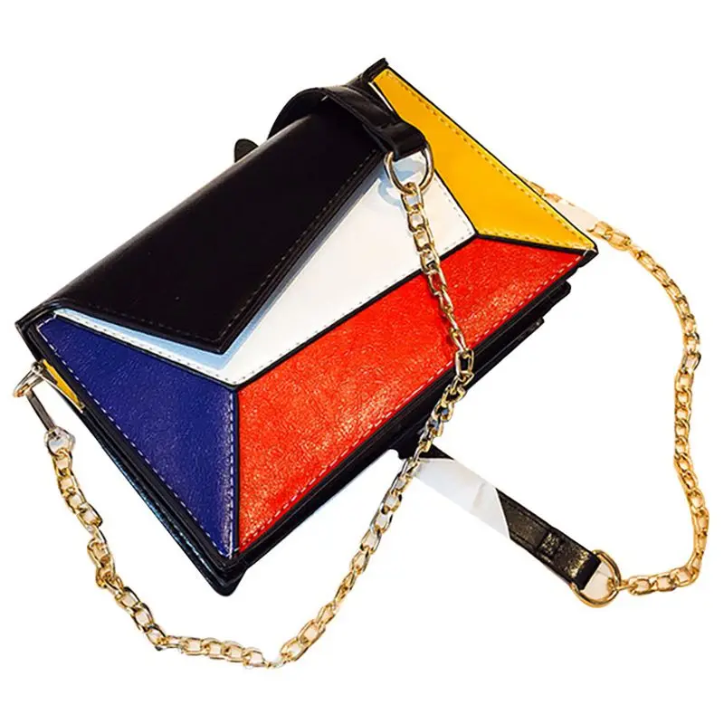 

Women's Fashion Small Shoulder Bags Color Square Small Square Bag Simple Shoulder Messenger Bag Female