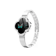 S6 Women Smart Wristband Waterproof Ip67 Smart Fitness Bracelet Heart Rate Blood Pressure Fitness Tracker Call Message Reminde