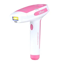 Ufree эпилятор для волос, для постоянного удаления волос, для домашнего использования, для женщин, для удаления волос, для всего тела, бикини, белый и розовый