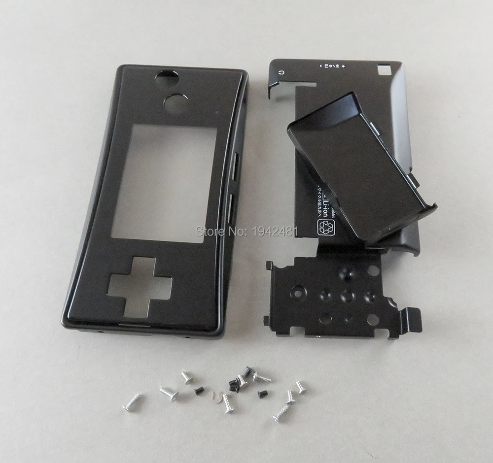 1 шт. сменный корпус чехол для GameBoy Micro GBM Лицевая панель 5 цветов винт|Запасные