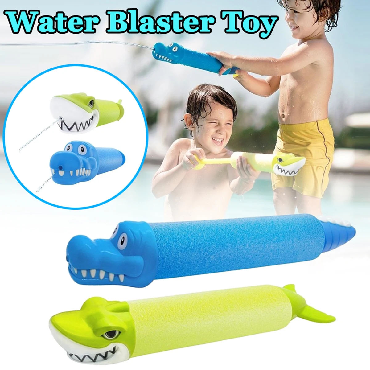 Забавные распыления воды пены проливной дождь водное летние пляжные детские игрушки Вода Soakers