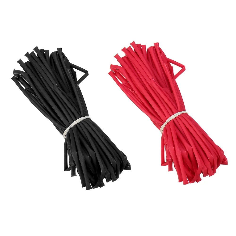 

10m 2 /3 /4 /5 /6mm Heat Shrink Tube Tubing Black Red Color for Lipo Battery RC Drones FPV Quadcopter Spare Part DIY Accessories