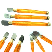 1 шт. новые нескользкие рукоятки стальное лезвие подача масла стеклянный Резак алмазный режущий инструмент