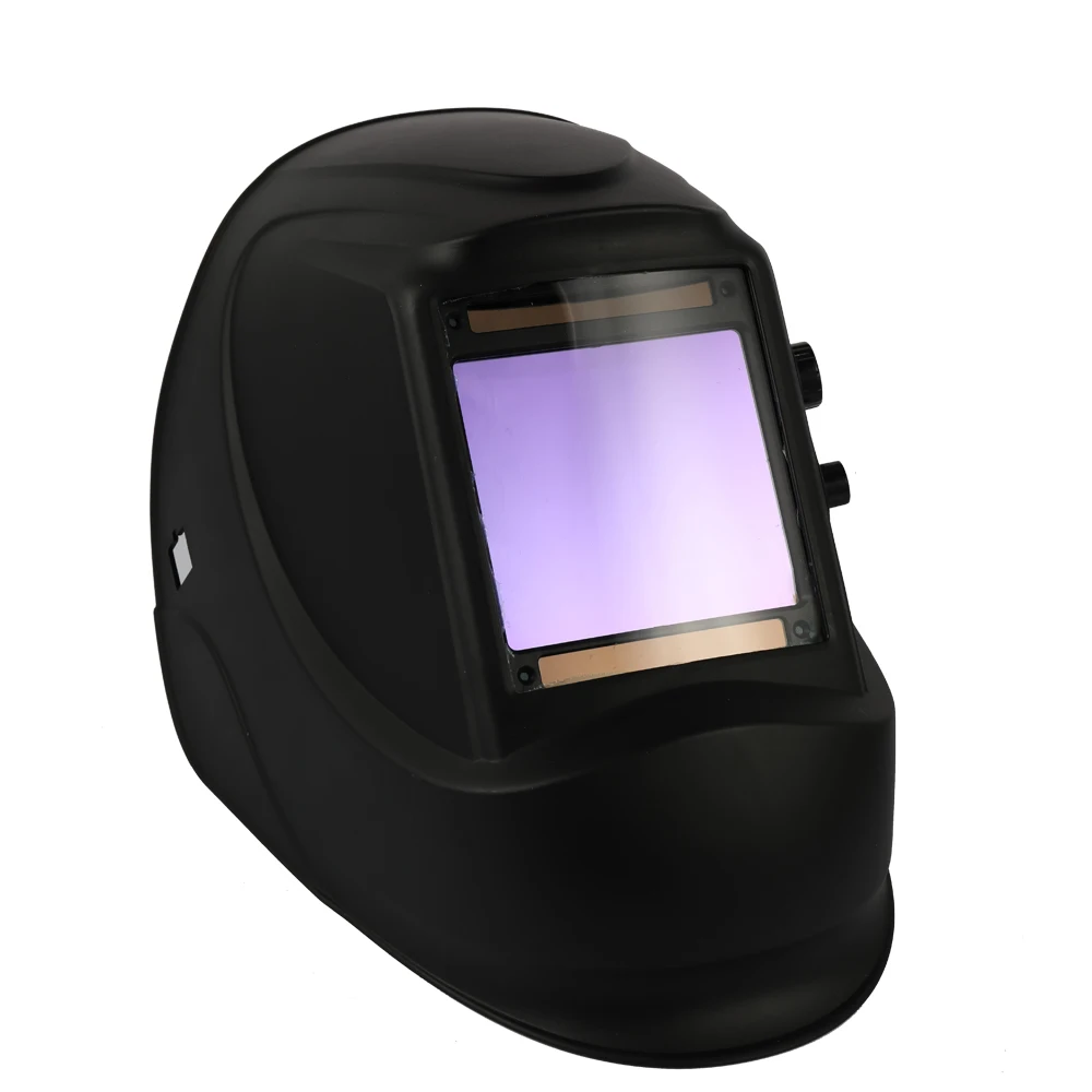 

Solar Energy Automatic Dimming Welding Mask TIG Spot Welding Helmet with Large Window and 4 Sensors External Adjustment
