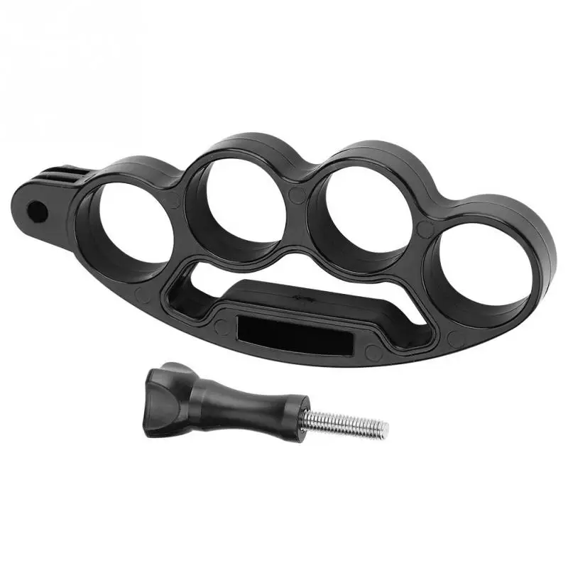 Handheld Plastic Knuckles Fingers Grip Ring Monopod Tripod Mount for Go