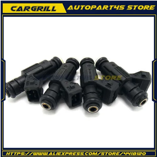 

4 Pieces x Flow Matched Fuel Injector Set 1.8 0280156065 06B133551M for Audi