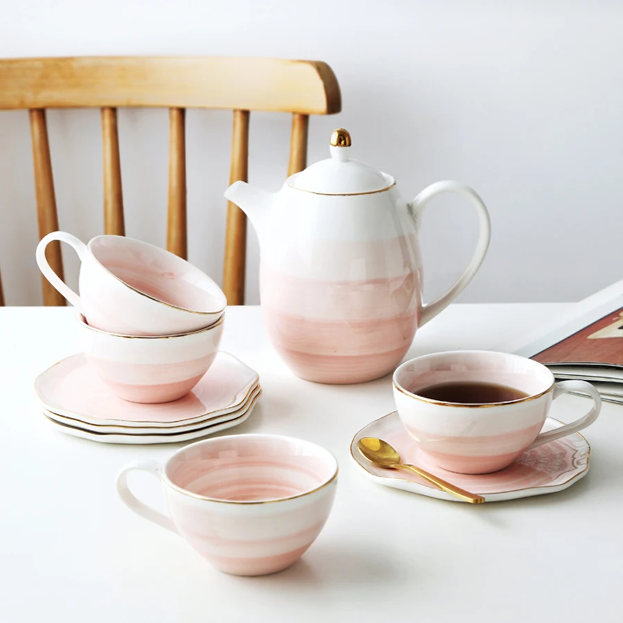 

Ceramic Tea Cup Saucer Design Creative Porcelain Coffee Cup And Saucer Set Cup Of Tea With 304 Stainless Steel Spoon