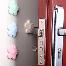 Горячая шт. 1000 шт. силиконовые дверные ручки Crash Pad стены протекторы самоклеющиеся бампера резиновая пробка для подвески анти столкновения стоп