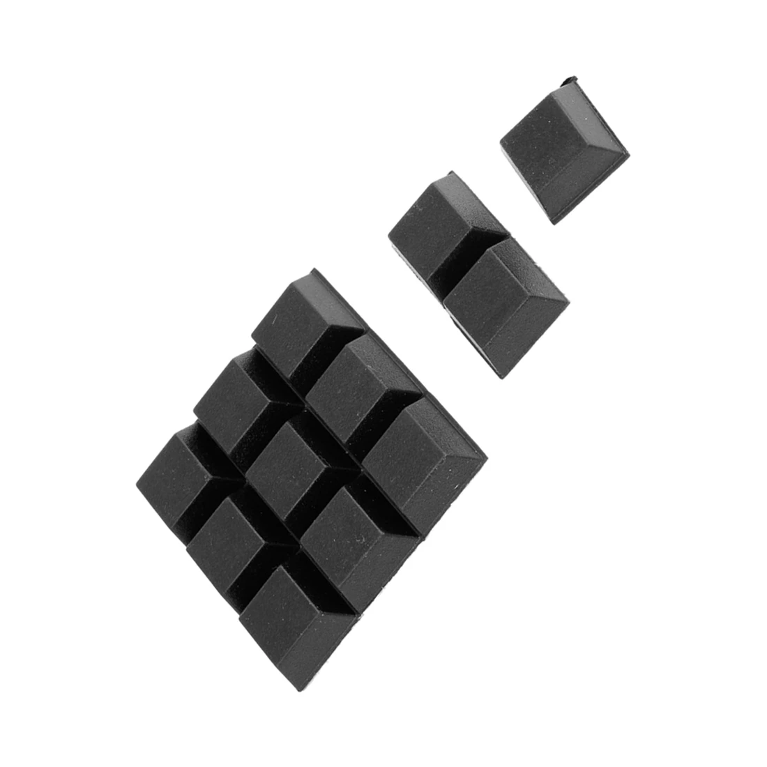 تعزيز! الجدول كرسي مَطَّاط مصغّر قدم الذاتي لاصق 20 مللي متر x 20 مللي متر x 8 مللي متر 12 في 1 تعزيز! الجدول كرسي مَطَّاط مصغّر قدم الذاتي لاصق 20 مللي متر x 20 مللي متر x 8 مللي متر 12 في 1
