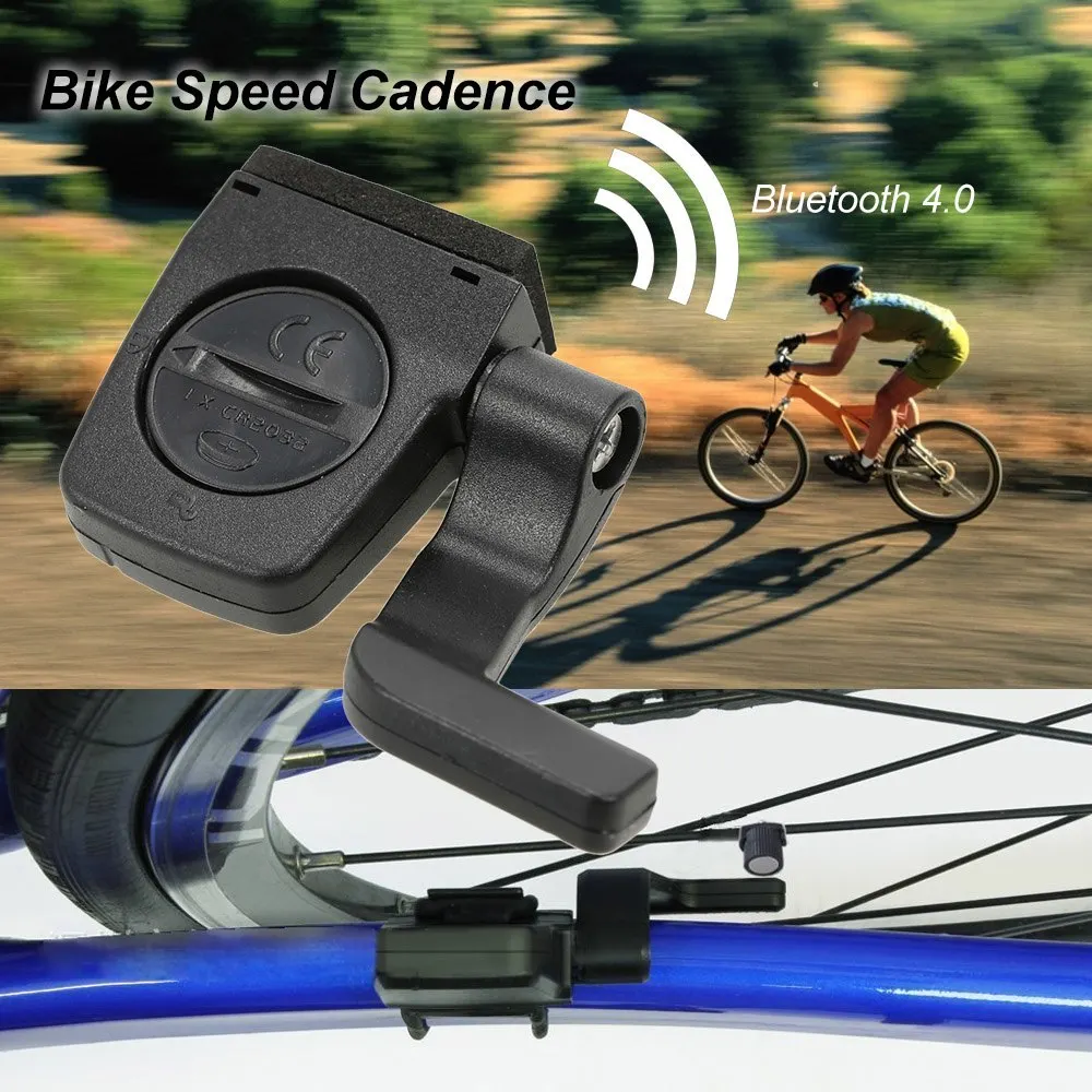 Велосипедный компьютер измеритель скорости беспроводной Bluetooth ANT фитнес трекер