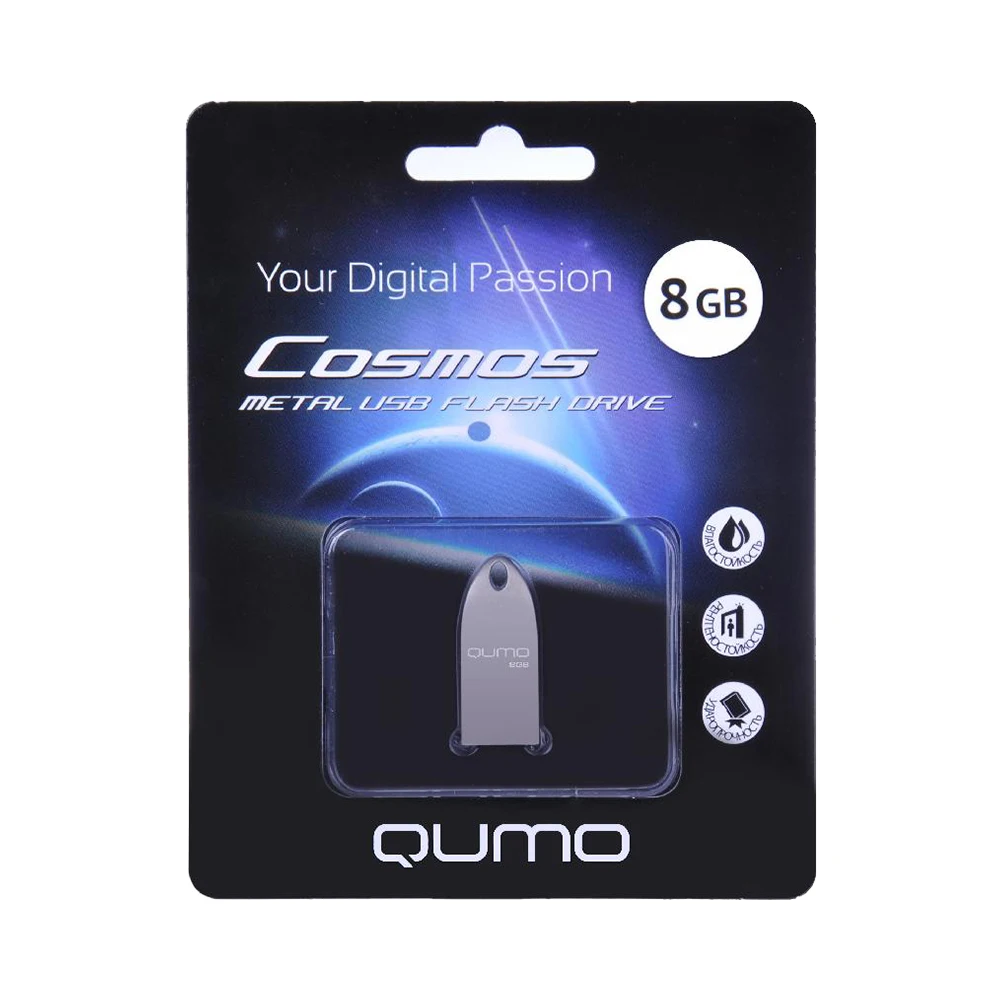 Накопитель QUMO 19479 8GB USB 2.0 | Компьютеры и офис