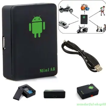 

EastVita Mini A8 GPS Tracker Locator Car Kid Global Tracking Device Anti-theft Outdoor Device