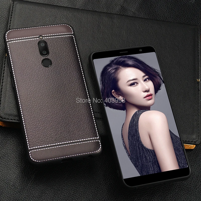 

Meizu M6T Case For Meizu M6T Soft Case Leather Pattern Soft Phone Back Cover On Meizu M 6T M811H M811Q