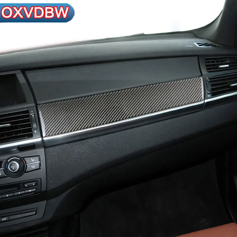 Для bmw e70 e71 углеволоконная декоративная лента для автомобиля защитная рамка