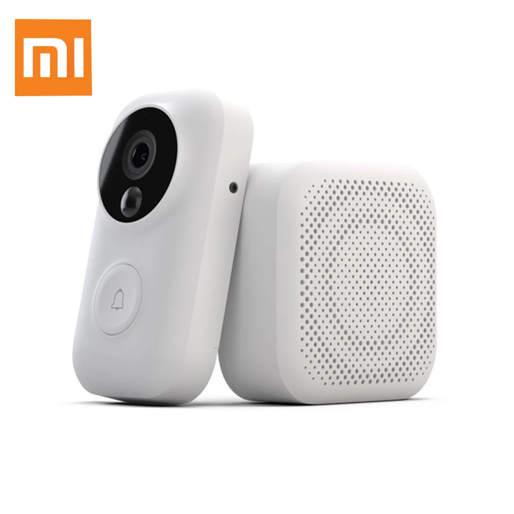 

Xiaomi AI Face Identification 720P IR Night Vision Video Doorbell Set Motion Detection SMS Push Intercom Free Cloud Storage
