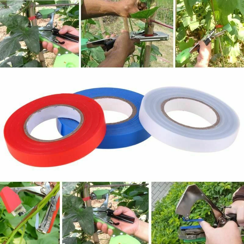 

10 Pcs Roll TapeFlower Vegetable Plant Branch Tying Binding Machine Flower Vegetable Garden Tapetool Tapes Garden Tools