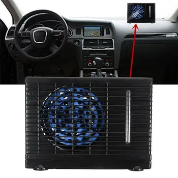 

Universal DC12V ABS Black Evaporative Air Conditioner 35W Black Portable Mini Cooling Water Evaporative Air Fan