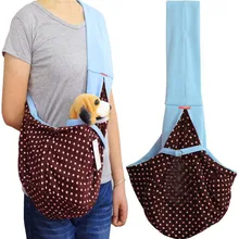 Складные портативные Стропы собака кошка несущая сетчатая ткань Холст Дорожная сумка щенок котенок Открытый подземный торговый центр перевозчики сумки