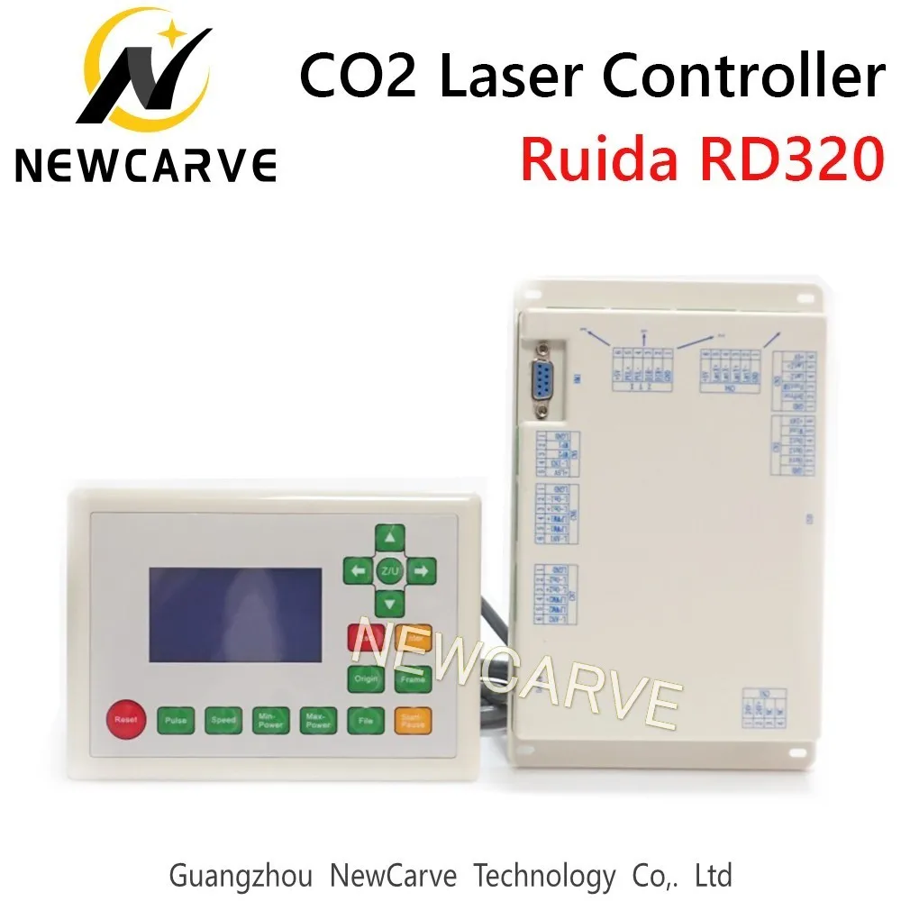

RD320 CO2 Laser Control System For CO2 Laser Cutting And Engraving Machine Ruida RDLC320 / RDLC320-A NEWCARVE