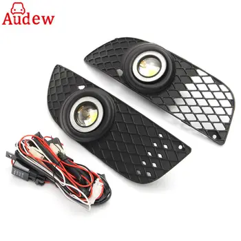 

2Pcs Car Styling H3 Fog Lamp Fog Light Angel Eyes DRL Daytime Running Light For Mitsubishi Lancer 2008-2014