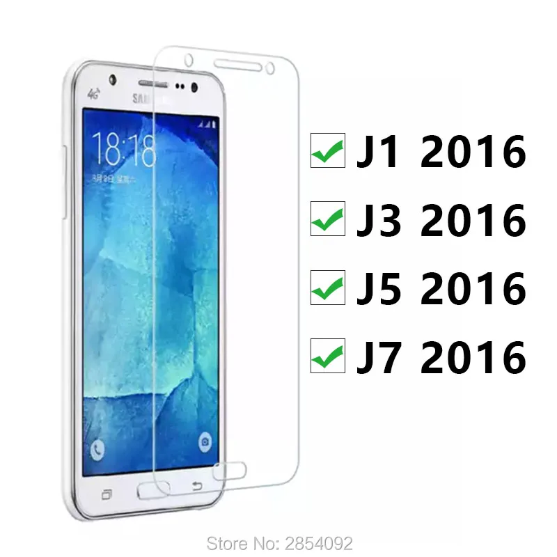 Защитное стекло для Samsung J5 2016 J3 J1 J7 6 J 1 3 5 7 закаленное 2 шт. | Мобильные телефоны и