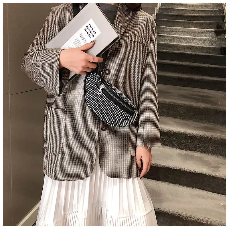 

New Waist Bags for Women 2019 Female Banana Bag For The Belt Fanny Pack for Women Elegant Women Bag Ladies Purse Bolsa Feminina