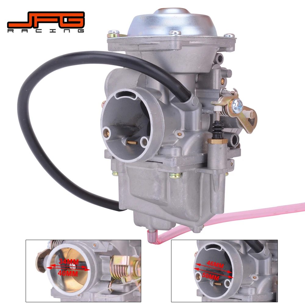 Мотоцикл 34 мм карбюратор Carburador для Roketa Jianshe JS400 YamaBuggy Hensim HS400 ATV GN250 GN300 300CC 400CC
