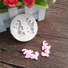 Винтажный декоративный Тотем Цветок силиконовая форма помадка форма для украшения торта Форма для шоколада