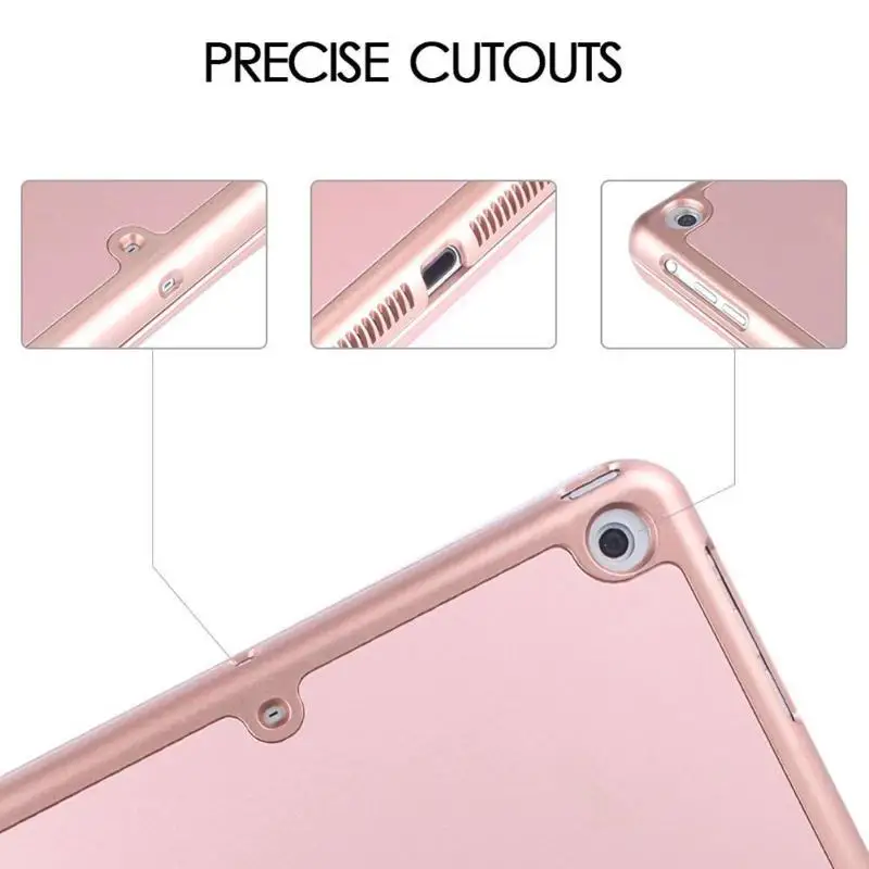 Беспроводная клавиатура Bluetooth чехол для iPad air1/2 Pro9.7 9 7 (2017)|Чехлы планшетов и