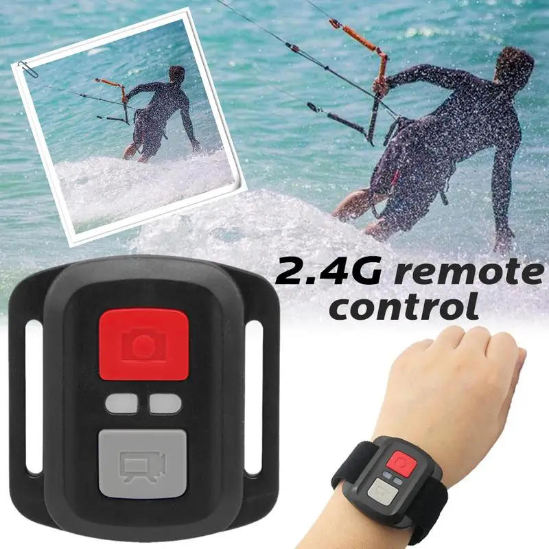 

Waterproof Wireless 2.4G Remote Control Shutter for EKEN H9R H8R H6S H7S H5 SPLUS Sports Camera DV Remote Controller