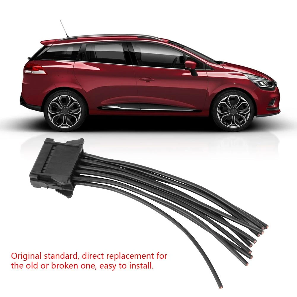 Cableado de resistencia del Motor del ventilador + conector para Renault Clio Grandtour 05 10 7701209803, accesorios coche|Cables, adaptadores y enchufes| -