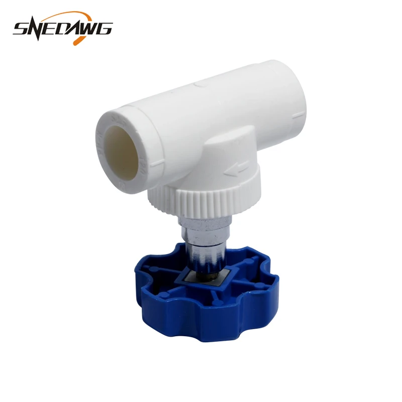 PPR фитинг для водопроводной трубы с клапаном 20/25/32 мм водопроводный клапан соединения Пластик водопроводные шланги шарнира обратный клапан