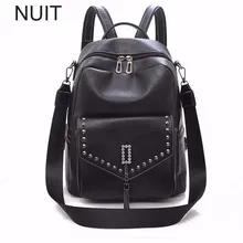 Woman Laptop Anti Theft Backpack Bag School Pu Leather College Bag For Teenagers Travel Backpack Bookbag Students Bags Backpacks women backpacks genuine leather school bag bookbag travel backpack female shoulders bag fashion shopping bag for teenagers girls