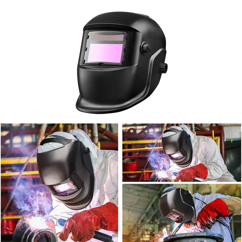 

New Solar LI Battery Automatic Darkening Electric Welding Mask/Helmets/Welder Cap For Welding Machine