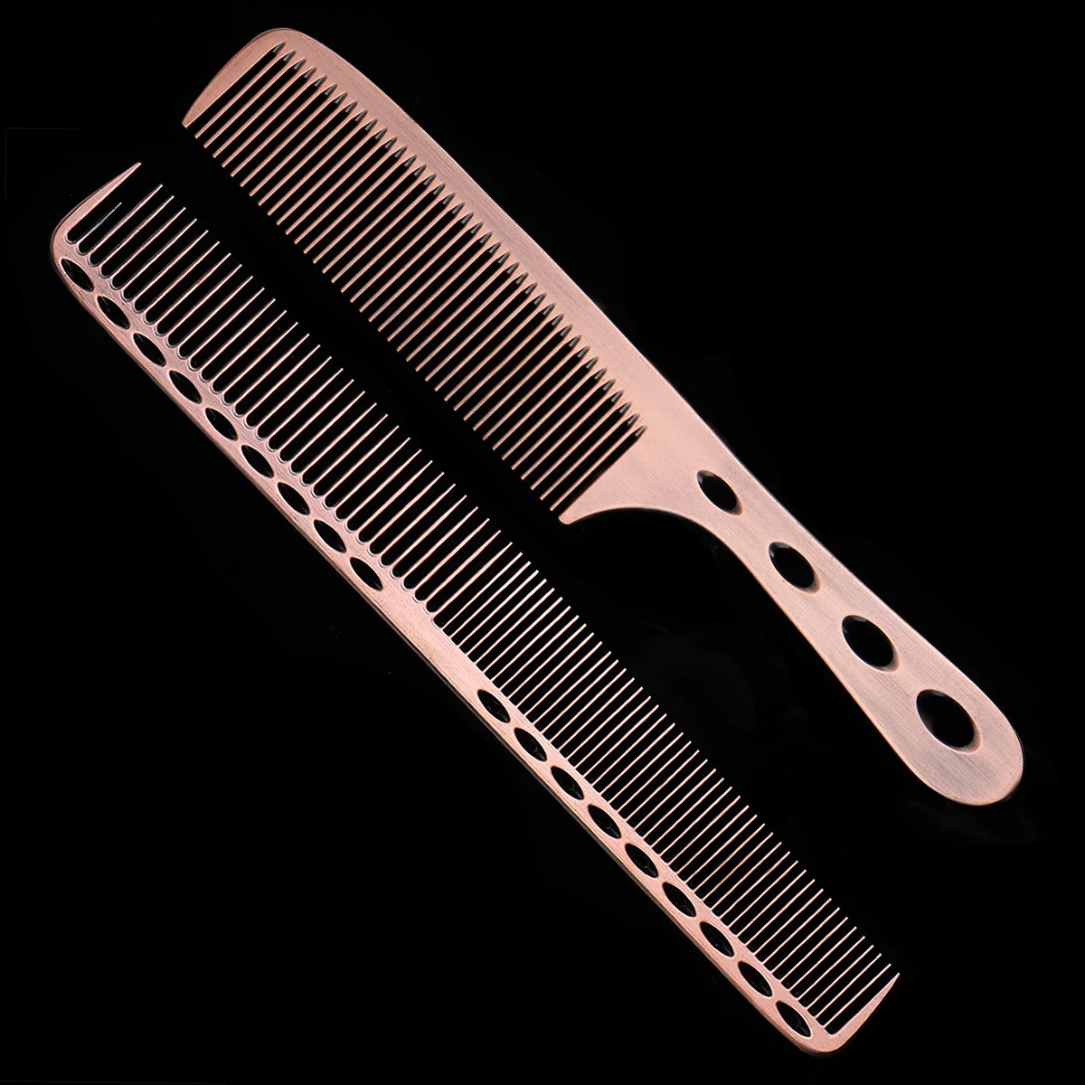 Buy 2Pcs/set Metal Hair Brushes Barber Hair Cutting
