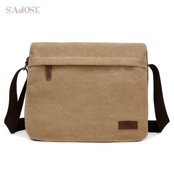 

Fashion Canvas Crossbody Bag Military Army Men Bags Vintage Messenger Shoulder Bag Designer Brand Casual School Bags For Men