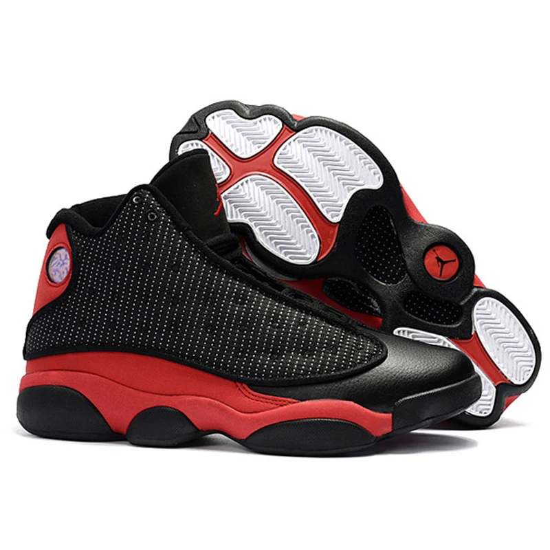 

Jordan Air Retro 13 XIII Men bred grey toe He Got Game Jordan Basketball shoes High-Top Athletic Outdoor Sport Sneakers 41-46